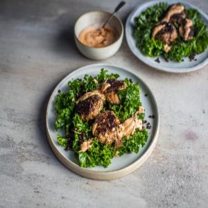 Harissa Lamb & Lentil Salad with Whipped Feta_image
