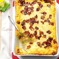Baked Two-Cheese & Bacon Grits image