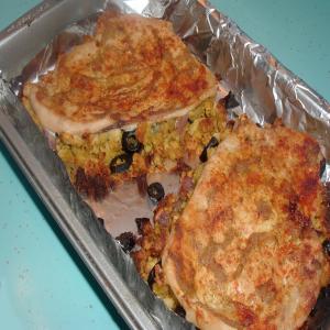 Chicken Breast with Black Olive Stuffing_image