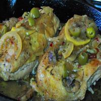 Everyday Food Lemon and Olive Chicken_image