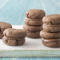 Double Chocolate Sandwich Cookies image