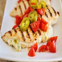 Spicy Stuffed Grilled Chicken Breasts image