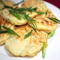 Cheesy Vegetable Pikelets image