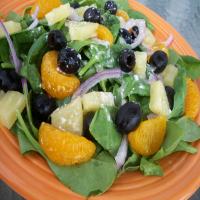 Spinach-Pineapple Salad image