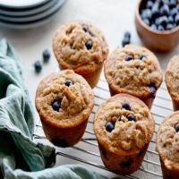 Whole Grain Blueberry Muffins With Orange Streusel image