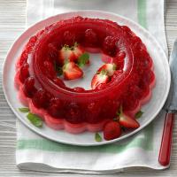 Molded Strawberry Salad image