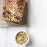 Roast pork with pear sauce image