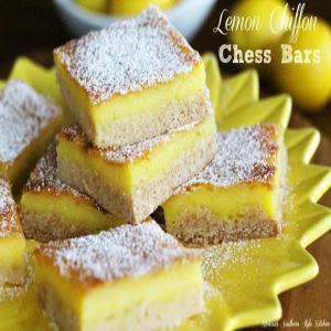 Lemon Chiffon Chess Bars_image