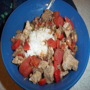Black-Eyed Pea Stew With Rice_image