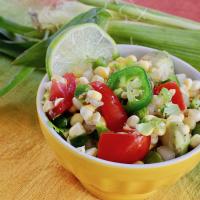 Corn Salad with Lime Vinaigrette_image