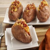 Microwaved Sweet Potatoes_image
