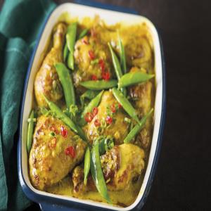 Baked Coconut-Turmeric Chicken image