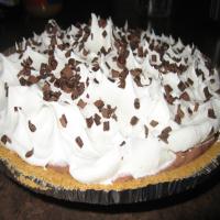 Chocolate Sour Cream Pie_image