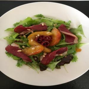 DIVINE SMOKED DUCK BREAST AND ROASTED APPLES image