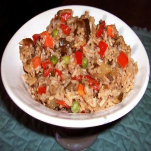 Zippy Brown Rice Pilaf image