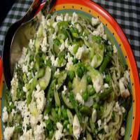 Pasta With Green Vegetables and Herbs_image