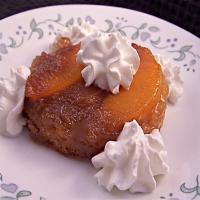 Individual Peach Upside-Down Cake image