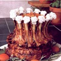 Pork Crown Roast with Apricot Apple Stuffing image