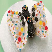 Butterfly Birthday Cake image