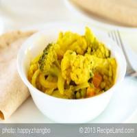 Steamed Vegetable Curry with Sauce_image