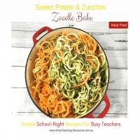 Zucchini & Sweet Potato Zoodle Bake_image