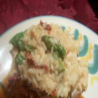Risotto With Asparagus and Sun-Dried Tomatoes_image