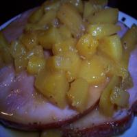 Pineapple and Rosemary Glazed Ham image