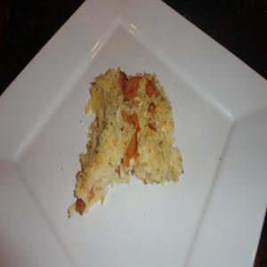 Bacon and Panko Topped Shredded Hash Brown Casserole #SP5 image