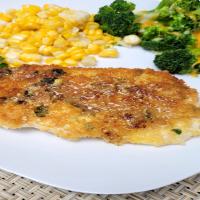 Crispy Chicken Topped with Maple-Mustard Sauce_image