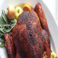 Citrus-Rubbed Turkey with Cider Gravy_image
