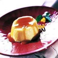 Flans with Marsala and Caramel Sauce image