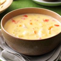 Makeover Potato Cheese Soup image