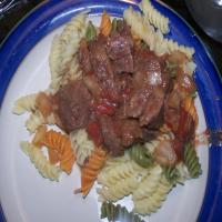 Kicked-Up Beef Cubes for the Crock Pot_image