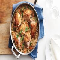 Skillet Chicken with Apricots and Capers image
