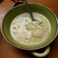 Cream of Chicken and Gnocchi Soup_image