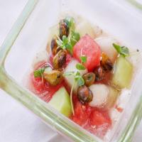 Melon Medley with Sweet Rose Water Cream image