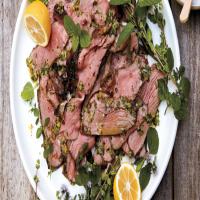 Grilled Leg of Lamb with Preserved Lemon image