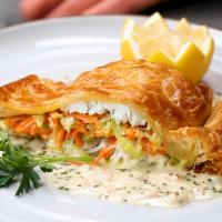 Wolfgang Puck's Sea Bass In Puff Pastry Recipe by Tasty image