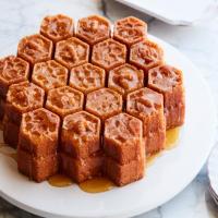 Almond Honeycomb Cake image