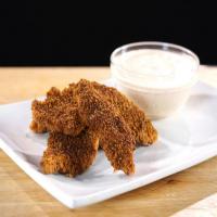 Chicken Tenders with Buttermilk Ranch Dipping Sauce_image