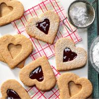 Linzer Heart Cookies_image