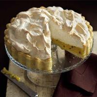 Passion meringue pie image