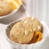 White Chip Orange Cookies image