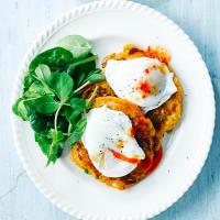 Sweetcorn & courgette fritters image