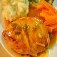 Chicken With Apricot-Ginger Sauce image