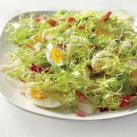 Frisee Salad with Hard-Cooked Eggs image