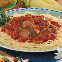 Italian Sausage Spaghetti_image