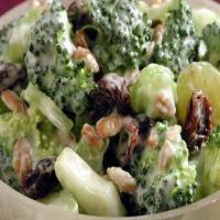 Broccoli, Bacon, Raisin Salad image
