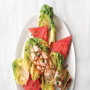 Swordfish with Watermelon and Lime-Ginger Citronette_image