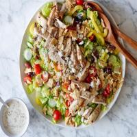 Feta & Herb Greek Salad with Chicken image